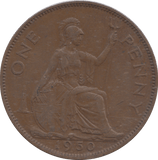 1950 PENNY ( GF ) - PENNY - Cambridgeshire Coins