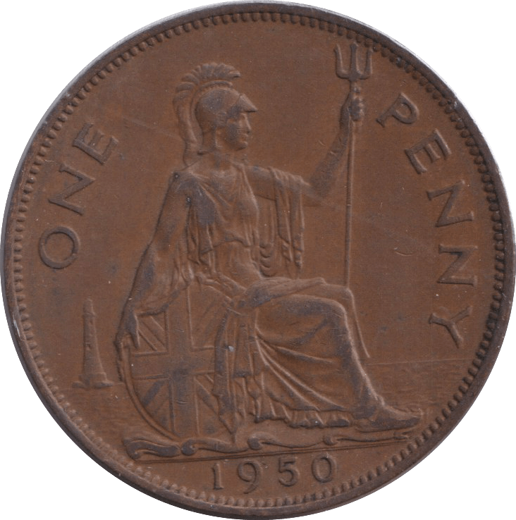 1950 PENNY ( GVF ) 3 - PENNY - Cambridgeshire Coins