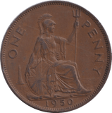 1950 PENNY ( GVF ) 3 - PENNY - Cambridgeshire Coins