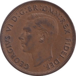 1950 PENNY ( GVF ) 6 - PENNY - Cambridgeshire Coins