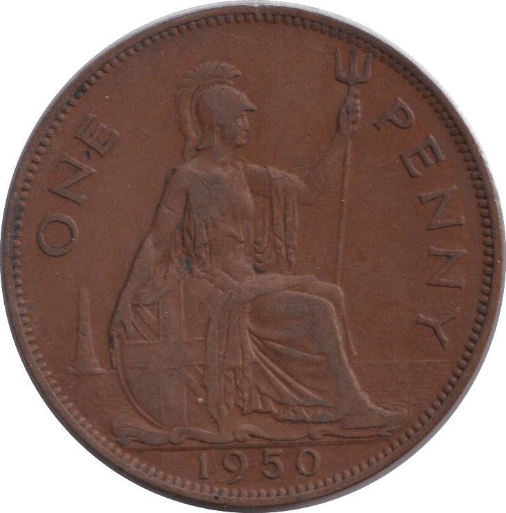 1950 PENNY ( GVF ) - PENNY - Cambridgeshire Coins
