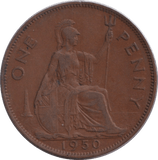 1950 PENNY ( GVF ) - PENNY - Cambridgeshire Coins