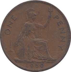 1950 PENNY ( GVF ) - PENNY - Cambridgeshire Coins