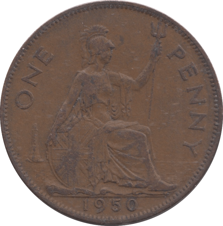 1950 PENNY ( GVF ) - PENNY - Cambridgeshire Coins