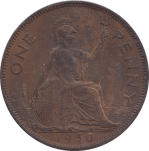 1950 PENNY ( GVF ) - PENNY - Cambridgeshire Coins