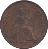 1950 PENNY ( GVF ) - PENNY - Cambridgeshire Coins