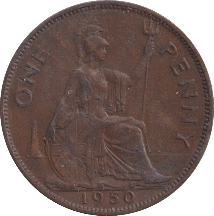 1950 PENNY ( GVF ) - PENNY - Cambridgeshire Coins