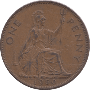 1950 PENNY ( UNC ) - PENNY - Cambridgeshire Coins