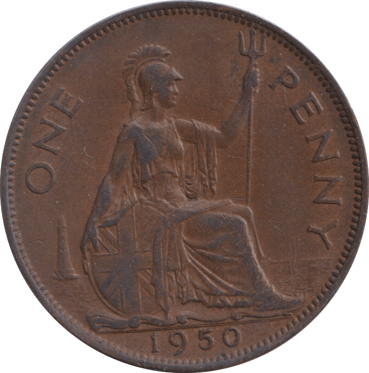 1950 PENNY ( VF ) 4 - PENNY - Cambridgeshire Coins