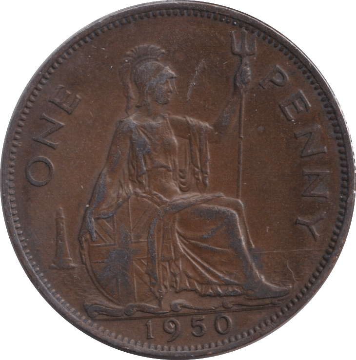 1950 PENNY ( VF ) 5 - PENNY - Cambridgeshire Coins