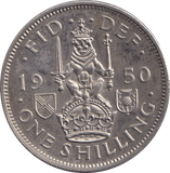 1950 SHILLING ( PROOF ) - SHILLING - Cambridgeshire Coins