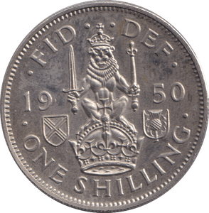 1950 SHILLING ( UNC ) - SHILLING - Cambridgeshire Coins