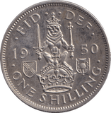 1950 SHILLING ( UNC ) - SHILLING - Cambridgeshire Coins