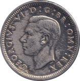 1950 SIXPENCE ( GVF ) - SIXPENCE - Cambridgeshire Coins