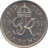 1950 SIXPENCE ( PROOF ) - SIXPENCE - Cambridgeshire Coins