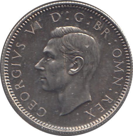 1950 SIXPENCE ( UNC ) 3 - SIXPENCE - Cambridgeshire Coins