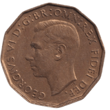1950 THREEPENCE ( AUNC ) REF-29 - THREEPENCE - Cambridgeshire Coins