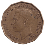 1950 THREEPENCE ( AUNC ) REF-32 - THREEPENCE - Cambridgeshire Coins