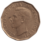 1950 THREEPENCE ( AUNC ) REF-33 - THREEPENCE - Cambridgeshire Coins