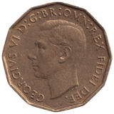 1950 THREEPENCE ( AUNC ) REF-36 - THREEPENCE - Cambridgeshire Coins
