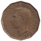 1950 THREEPENCE ( AUNC ) REF-37 - THREEPENCE - Cambridgeshire Coins