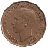 1950 THREEPENCE ( AUNC ) REF-40 - THREEPENCE - Cambridgeshire Coins