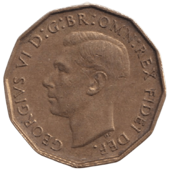 1950 THREEPENCE ( AUNC ) REF-43 - THREEPENCE - Cambridgeshire Coins