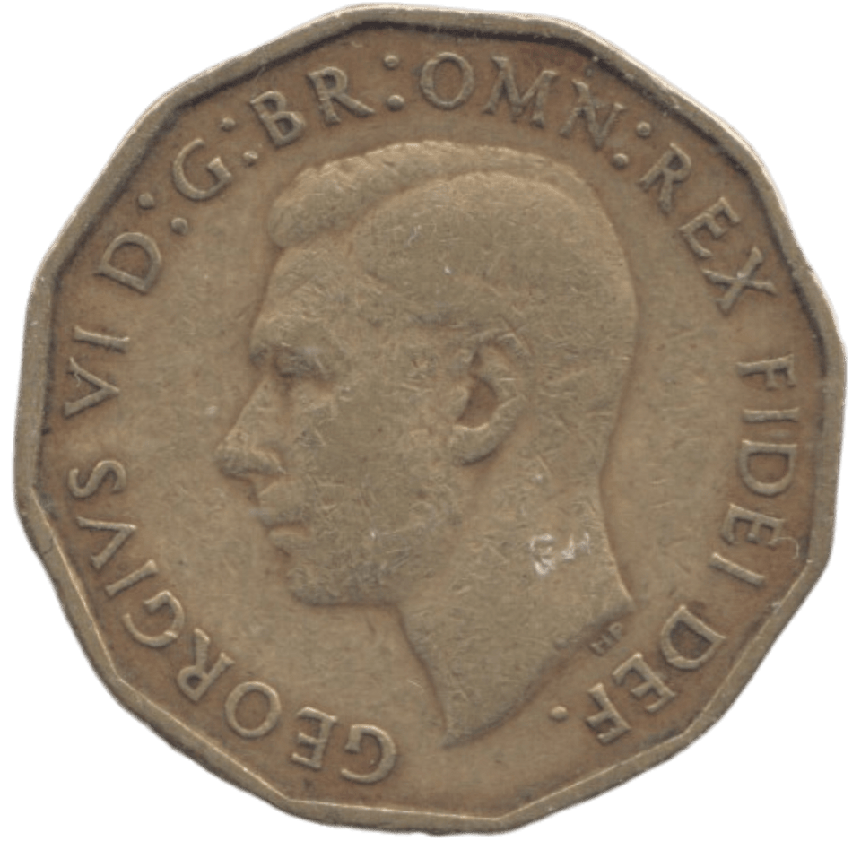 1950 THREEPENCE ( GF ) - THREEPENCE - Cambridgeshire Coins