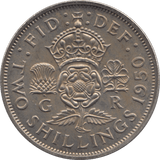1950 TWO SHILLINGS ( PROOF ) - FLORIN - Cambridgeshire Coins