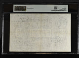 1950 WHITE FIVE POUNDS BANKNOTE BEALE PMG 30 VERY FINE R55062750 - PMG CERTIFIED ENGLISH BANKNOTES - Cambridgeshire Coins
