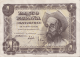 1951 1 PESTAS BANKNOTE SPAIN REF-1636 - WORLD BANKNOTES - Cambridgeshire Coins