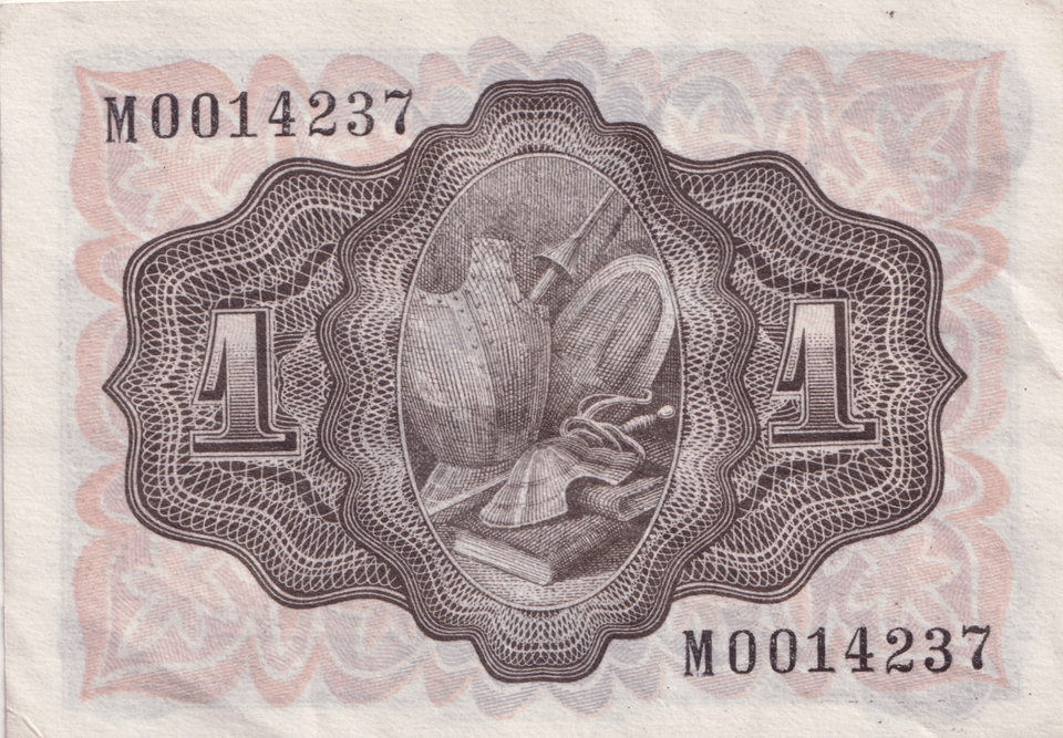 1951 1 PESTAS BANKNOTE SPAIN REF-1636 - WORLD BANKNOTES - Cambridgeshire Coins