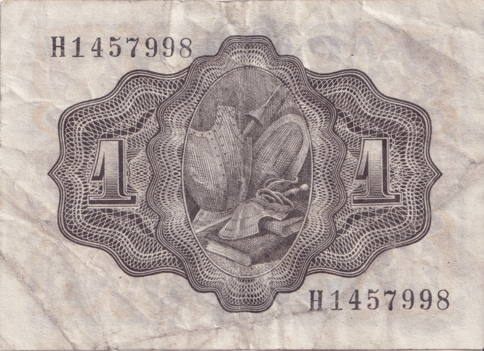 1951 1 PESTAS BANKNOTE SPAIN REF-1637 - WORLD BANKNOTES - Cambridgeshire Coins