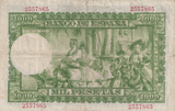 1951 1000 PESTAS BANKNOTE SPAIN REF-1589 - WORLD BANKNOTES - Cambridgeshire Coins