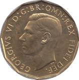 1951 BRASS THREEPENCE ( PROOF ) - THREEPENCE - Cambridgeshire Coins
