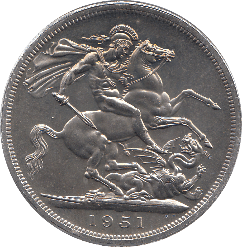 1951 CROWN ( PROOF ) Crown Cambridgeshire Coins – Cambridgeshire Coins