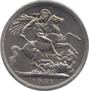 1951 CROWN ( PROOF ) - Crown - Cambridgeshire Coins
