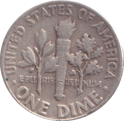 1951 DIME USA - WORLD COINS - Cambridgeshire Coins