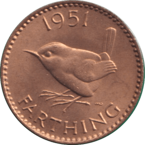 1951 FARTHING ( BU ) - FARTHING - Cambridgeshire Coins