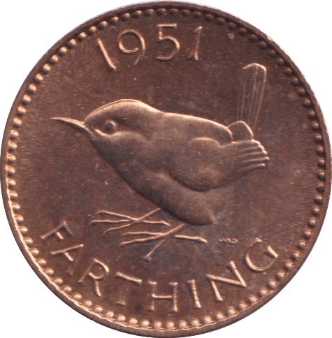 1951 FARTHING ( PROOF ) - FARTHING - Cambridgeshire Coins