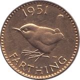 1951 FARTHING ( PROOF ) - FARTHING - Cambridgeshire Coins