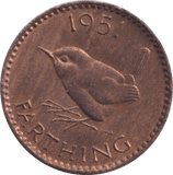 1951 FARTHING ( UNC ) - FARTHING - Cambridgeshire Coins
