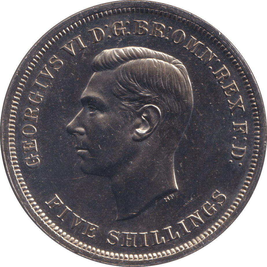 1951 FIVE SHILLINGS - WORLD COINS - Cambridgeshire Coins