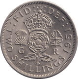 1951 FLORIN ( UNC ) - FLORIN - Cambridgeshire Coins