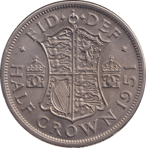 1951 HALFCROWN ( UNC ) 2 - HALFCROWN - Cambridgeshire Coins