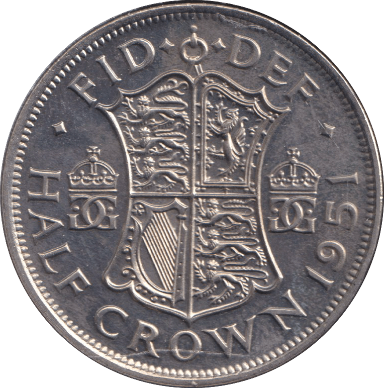 1951 HALFCROWN ( UNC ) - HALFCROWN - Cambridgeshire Coins