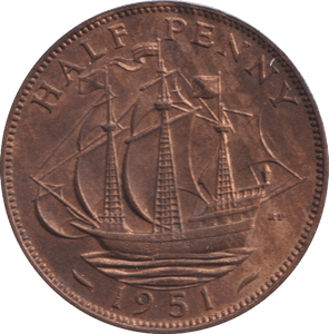 1951 HALFPENNY ( PROOF ) - HALFPENNY - Cambridgeshire Coins