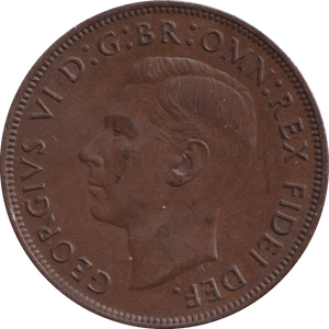 1951 PENNY ( AUNC ) - PENNY - Cambridgeshire Coins