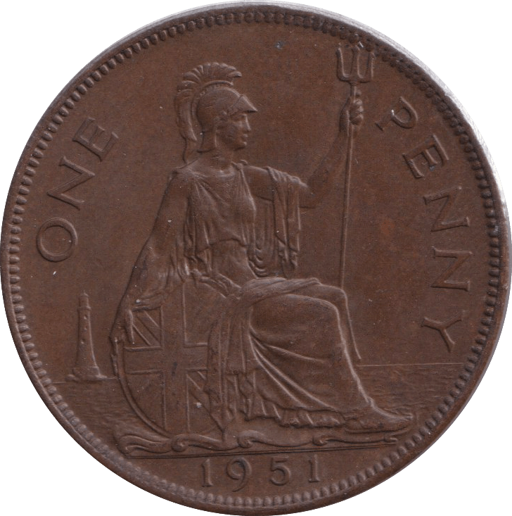 1951 PENNY ( AUNC ) - PENNY - Cambridgeshire Coins