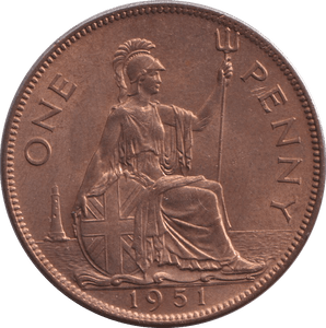 1951 PENNY ( BU ) - PENNY - Cambridgeshire Coins